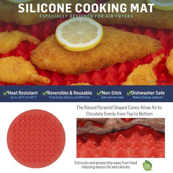 Air Fryer Baking Pan Accessory Compatible with Bella, GoWise & More
