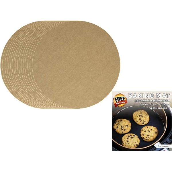 Air Fryer 100pcs Parchment Paper Compatible with Power Airfryer Oven,  Ninja, Paula Deen, Dash, Secura, Tidylife, Geek Chef, Master Culinary,  Aaobosi